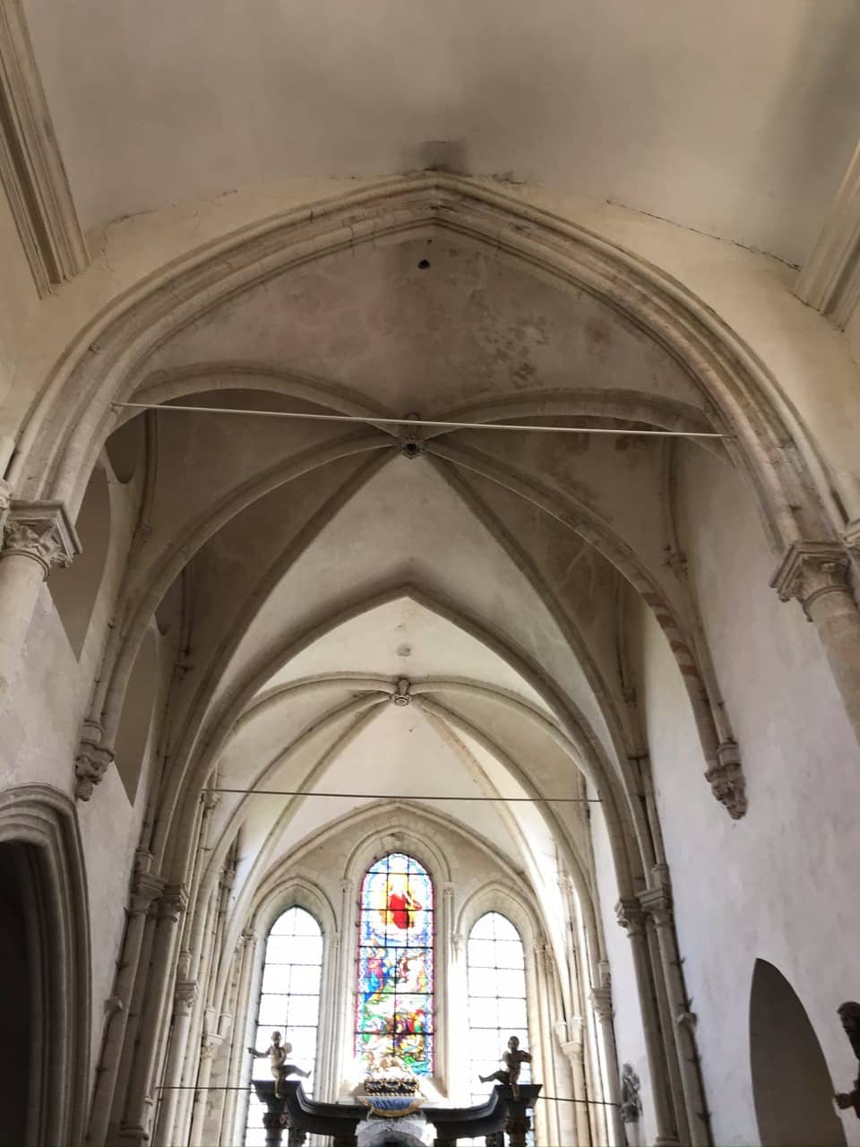 Église classée Monument Historique à Montévrain avant travaux