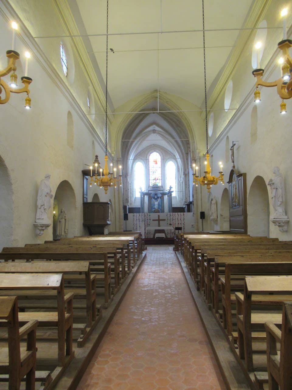 Église classée Monument Historique à Montévrain avant travaux
